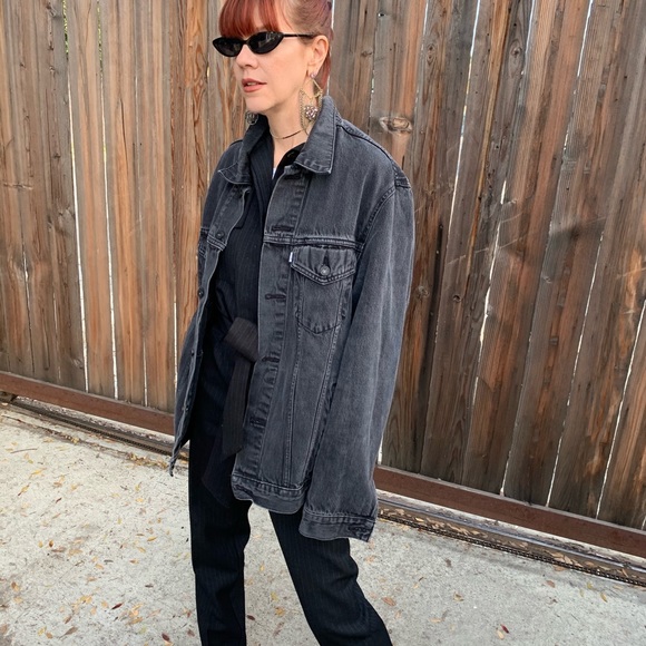 #Levis Faded Black #Jeanjacket - Picture 3 of 8